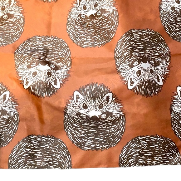 NEW 2PK Large Reuseable Totes/Grocery Bags Hedgehogs Hedgies 2 Bags Pack - Picture 2 of 7